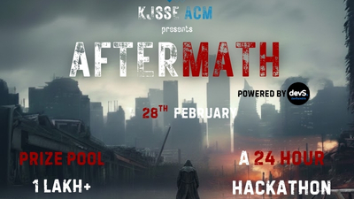 AfterMath: A 24 hour Hackathon
